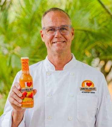 Michel Frank, Aruba Heat | Food Business Review | Top Artisan Hot Sauce Manufacturer in Latin America