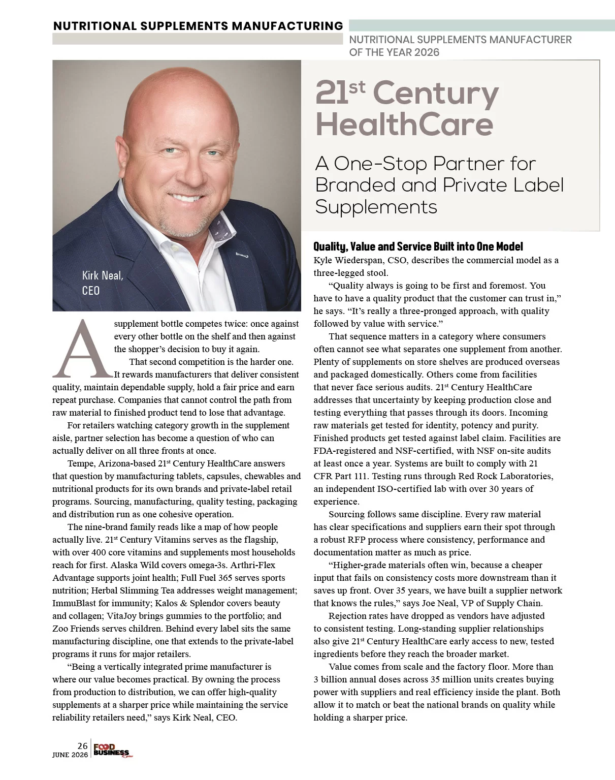  Supplement | Food Business Review