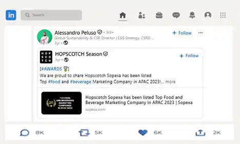 Hopscotch Sopexa recognition