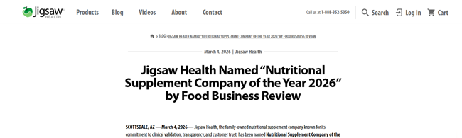 Jigsaw Health recognition